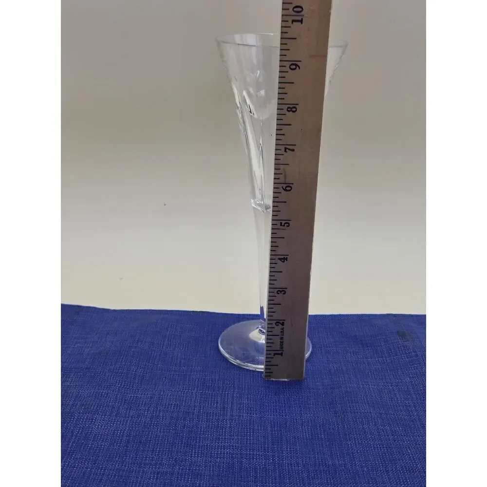 Waterford Crystal Fluted Champagne Millennium Series Clear VTG